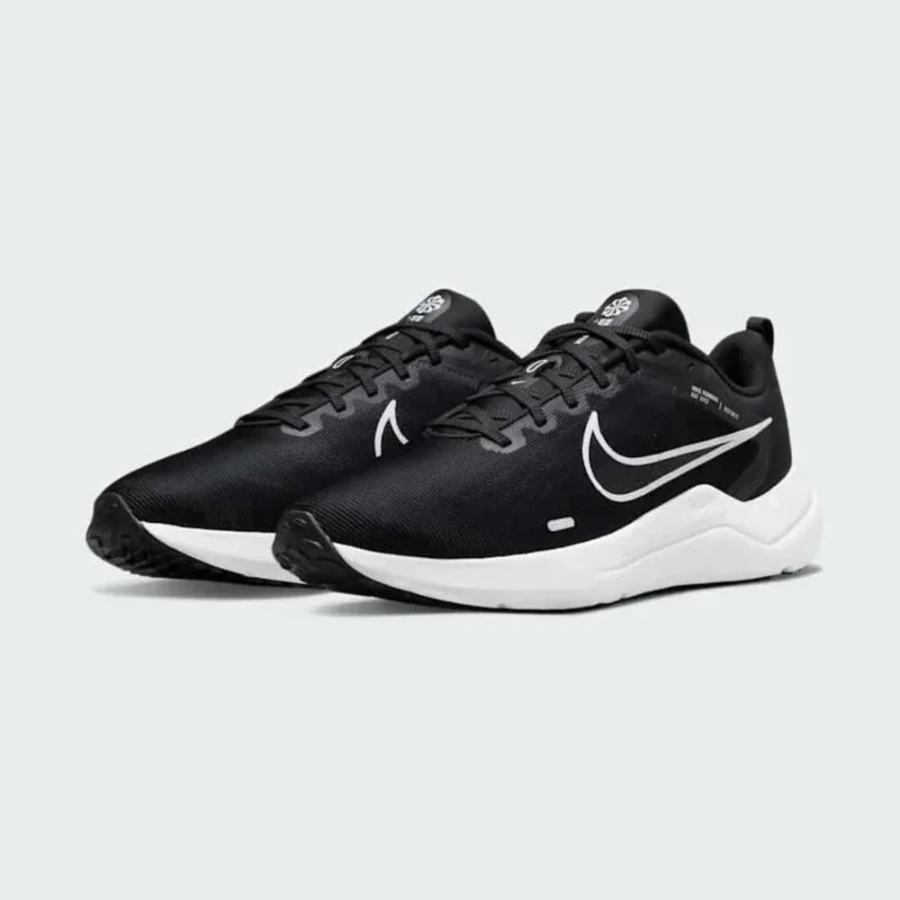 Nike Downshifter 12 DD9293-001 Sneakers Men's Black Road Running Shoes DDK1216